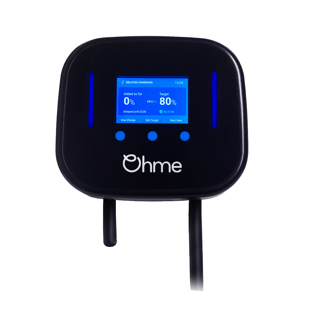 Ohme Home Pro 7.4kW 5m tethered smart EV charger