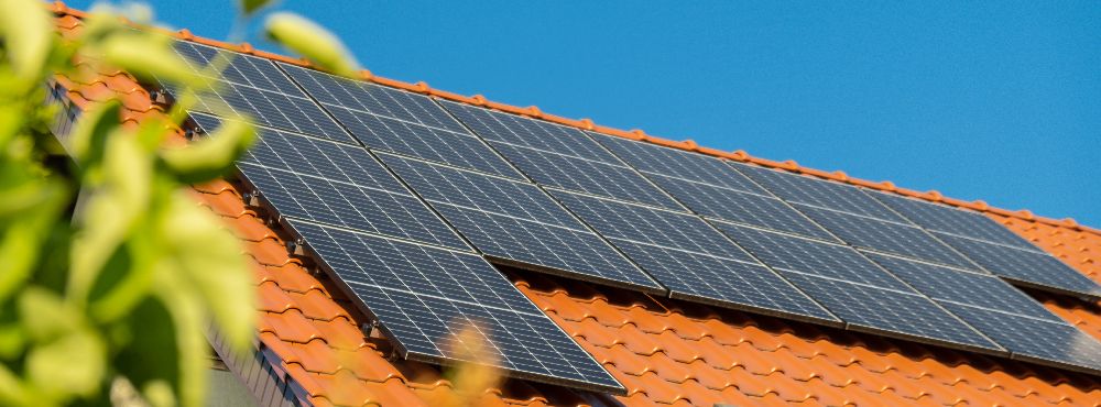 Clubhouse or commercial building suitable for solar panels.